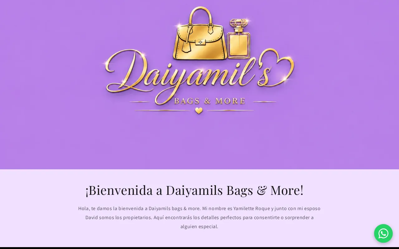 Daiyamils - página web diseñada por Olarte Digital Hub