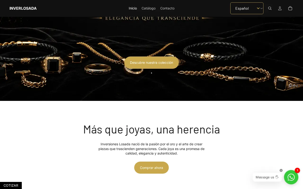 Inverlosada - página web diseñada por Olarte Digital Hub